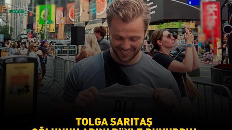 New York tatilinde paylaştı Tolga Sarıtaş, oğlunun adını böyle duyurdu