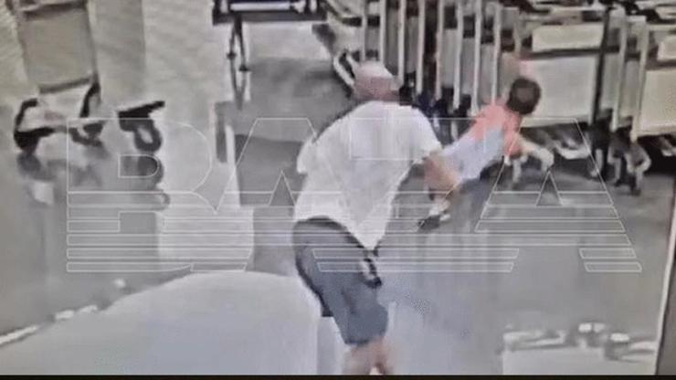 Havaalanında dehşet verici anlar 18 aylık bebeğe vahşice saldırı: Komaya soktu