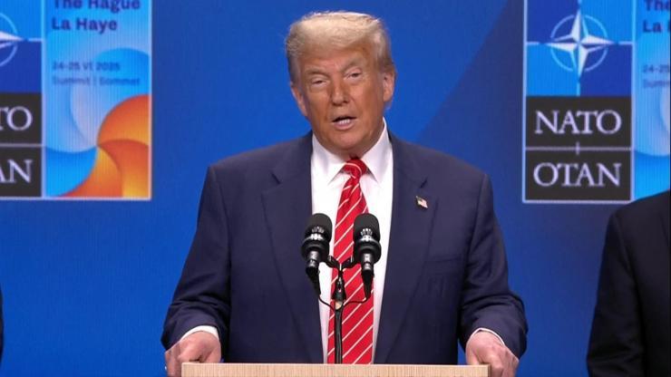 ABD Başkanı Donald Trump, NATO Zirvesi’nde konuştu: İranla haftaya görüşeceğiz
