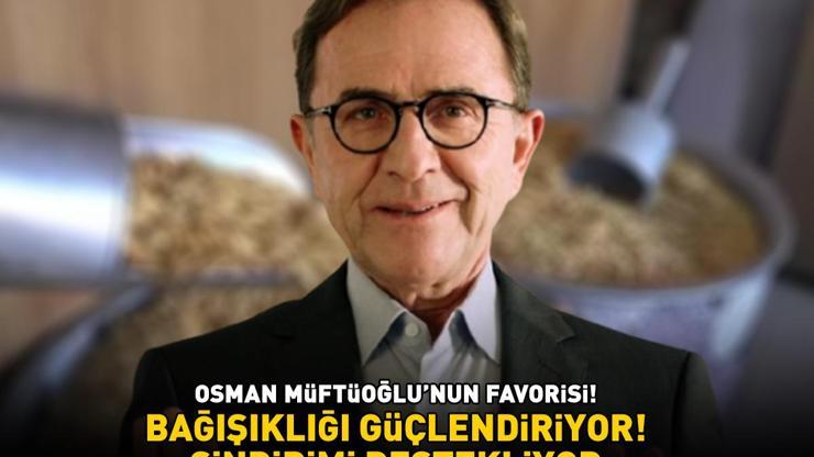 OSMAN MÜFTÜOĞLUNUN FAVORİSİ Magnezyum, çinko ve omega-3 yağ asitleri içeriyor Bağışıklığı güçlendiriyor, sindirimi destekliyor