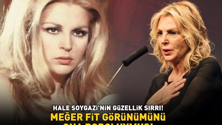 Hale Soygazinin güzellik sırrı 74 yaşında ama yıllara meydan okuyor Meğer fit görünümünü ona borçluymuş