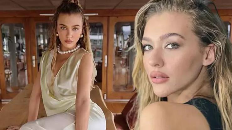 Melisa Döngel’den Büyüleyici Plaj Pozları Derin Dekolteli Elbisesiyle Dikkat Çekti