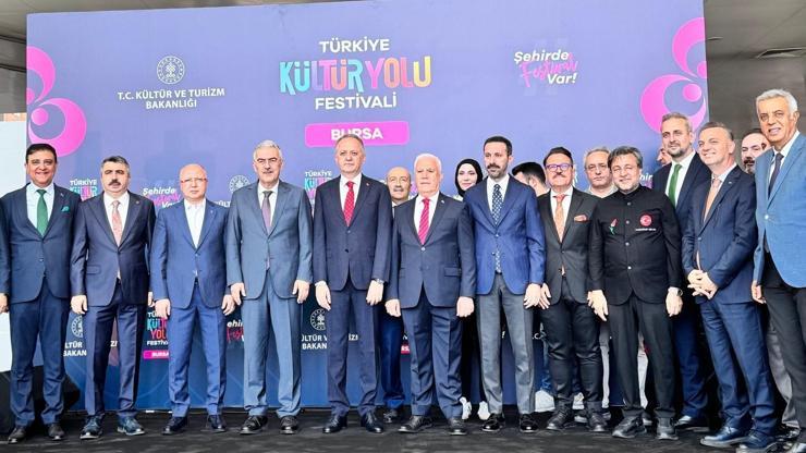 Türkiye Kültür Yolu Festivali Bursa’da başladı 600 etkinlik, 71 noktada sanat buluşması