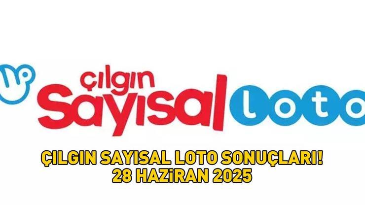 SON DAKİKA ÇILGIN SAYISAL LOTO SONUÇLARI AÇIKLANDI 28 HAZİRAN 2025 | 400.058.839,92 TL devretti Çılgın Sayısal Loto sonuçları nasıl öğrenilir
