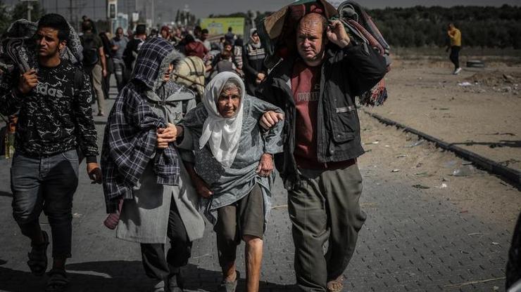 İsrail'den 'sürgün' haritası: Gazze'deki mahalleler işaretlendi