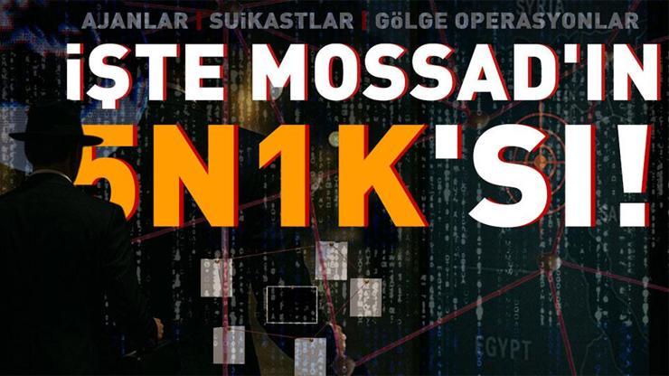 İsrail’in karanlık gücü: İŞTE MOSSAD’IN 5N1K’SI: Ajanlar, suikastlar, gölge operasyonlar…