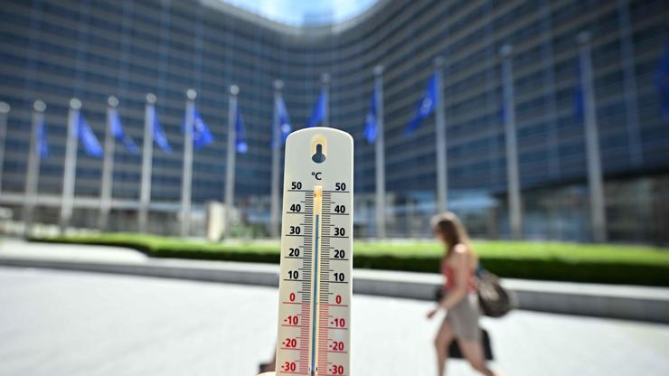 Avrupada ısı kubbesi: Turuncu alarm verildi Termometreler alev alev...