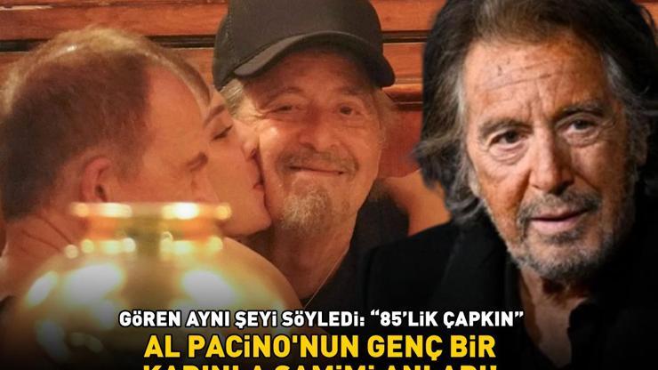 The Godfatherın yıldızı Al Pacinonun genç bir kadınla samimi anları Gören aynı şeyi söyledi: 85LİK ÇAPKIN
