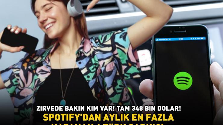 SPOTIFYDAN AYLIK EN FAZLA KAZANAN 6 TÜRK ŞARKICI Zirvede bakın kim var