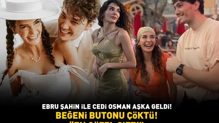 Ebru Şahin ile Cedi Osman aşka geldi Beğeni butonu çöktü: EN GÜZEL ÇİFT