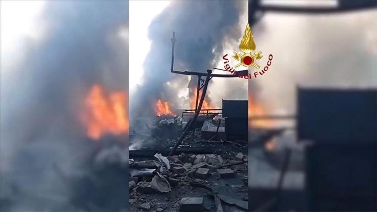 Roma'da akaryakıt istasyonunda patlama: En az 10 yaralı Roma'da akaryakıt istasyonunda patlama: En az 10 yaralı
