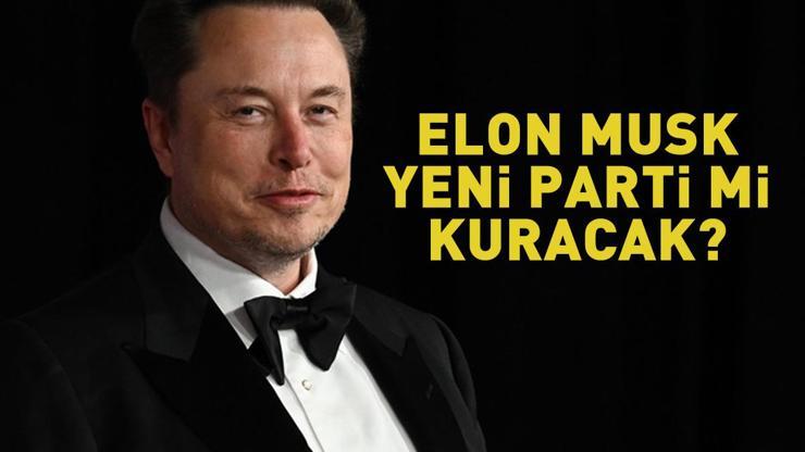Yeniden gündeme getirdi Elon Musk parti mi kuruyor