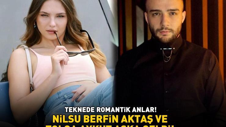 ROMANTİK ANLAR Şakir Paşa Ailesinin Ayşesi Nilsu Berfin Aktaş ve Tolga Aykut teknede aşka geldi