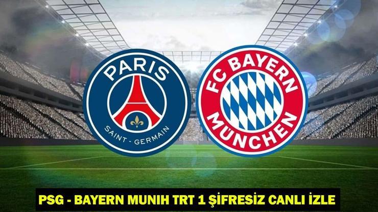 686919b43129374d52b1f46a PSG - Bayern Münih TRT 1 ŞİFRESİZ CANLI İZLE: PSG Bayern Münih çeyrek final maçı hangi kanalda, saat kaçta? PSG Bayern Münih muhtemel 11'ler!