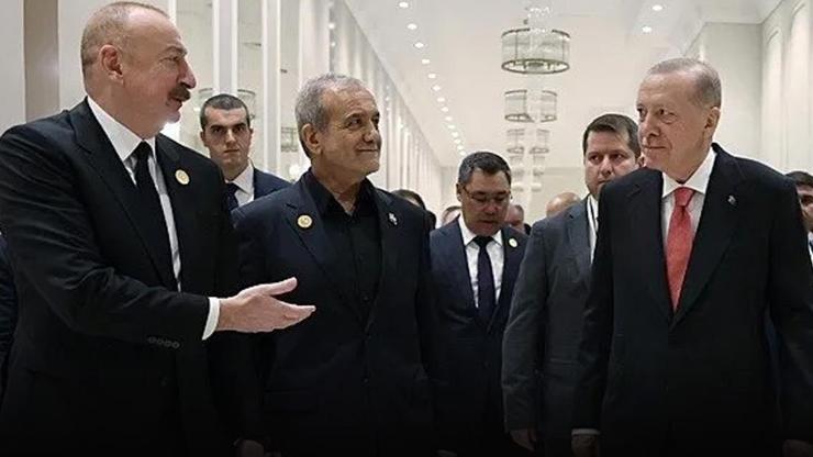 EİT Zirvesinde samimi anlar Aliyev, Pezeşkiyan ve Erdoğanın görüntüleri sosyal medyada gündem oldu