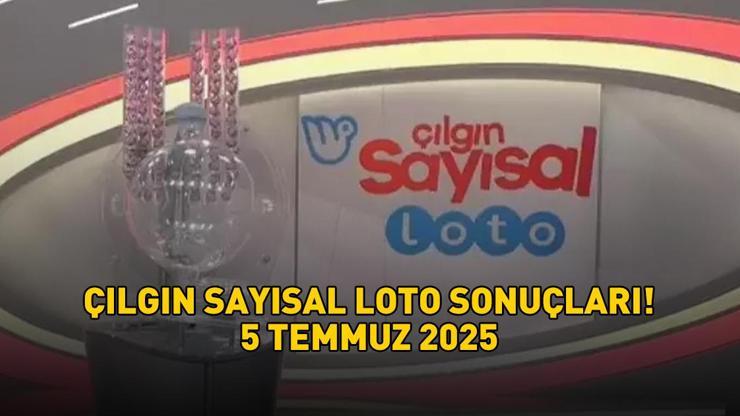 SON DAKİKA: ÇILGIN SAYISAL LOTO SONUÇLARI 5 TEMMUZ 2025 | 419.765.006,39 TL büyük ikramiye devretti! Çılgın Sayısal Loto sonuçları nasıl öğrenilir? SON DAKİKA: ÇILGIN SAYISAL LOTO SONUÇLARI 5 TEMMUZ 2025 | 419.765.006,39 TL büyük ikramiye devretti! Çılgın Sayısal Loto sonuçları nasıl öğrenilir?
