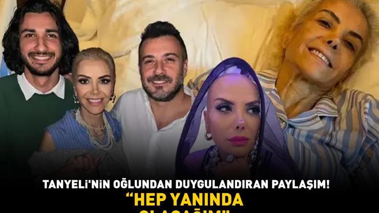 Tanyelinin büyük oğlu Taylan, kardeşi Teomanın doğum gününü annesinin fotoğrafıyla kutladı: HEP YANINDA OLACAĞIM