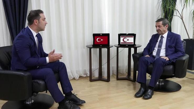 İSRAİL GÜNEY KIBRISA MI YERLEŞİYOR KKTC Dışişleri Bakanı CNN TÜRKe konuştu: TSKnın varlığı güvencemiz