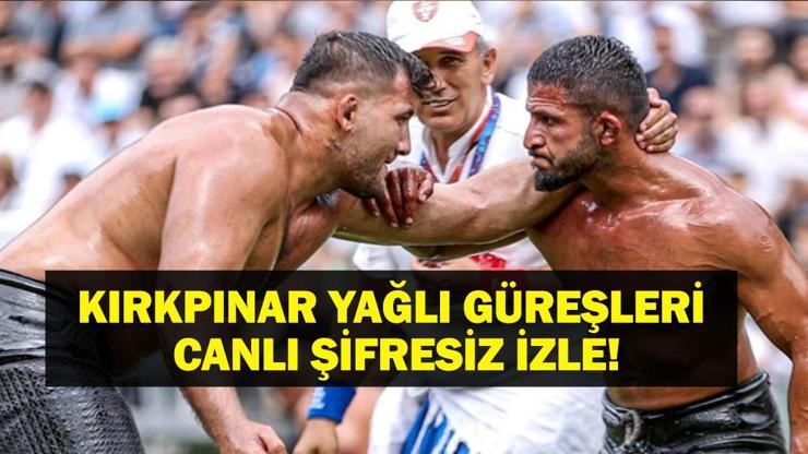 686a4174d0764f40b3961b22 KIRKPINAR GÜREŞLERİ CANLI İZLE: 664. Kırkpınar Yağlı Güreşleri TRT Spor Canlı Şifresiz İzle! Yusuf Can Zeybek mi İsmail Balaban mı?