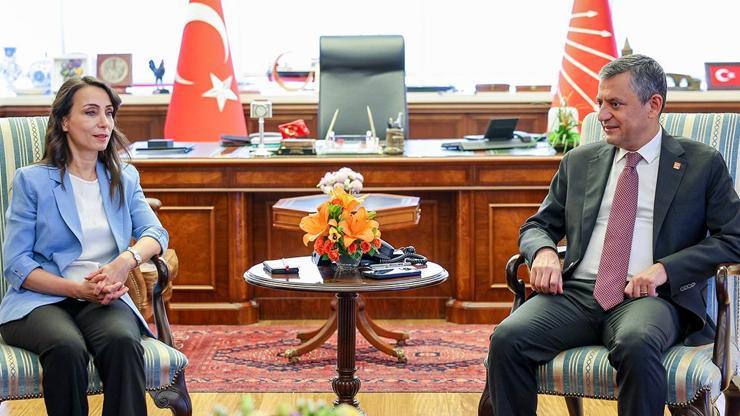 DEM Parti heyetinden Özel'e ziyaret DEM Parti heyetinden Özel'e ziyaret