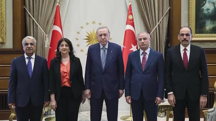 Erdoğan İmralı heyetini kabul etti