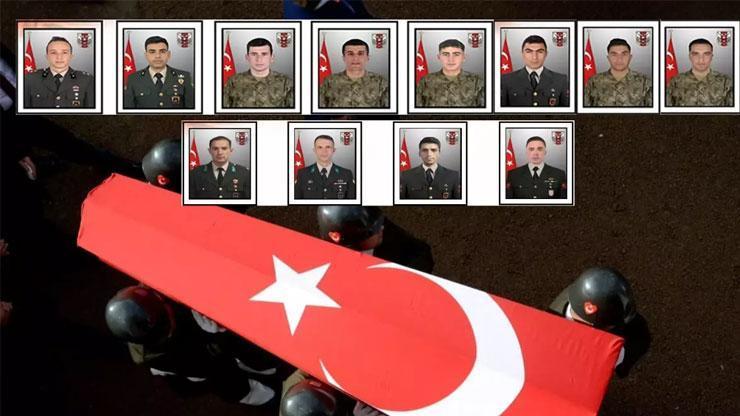 Yüreğimiz yandı: 12 askerimiz şehit oldu Mağarada neler oldu Madde madde yaşananlar