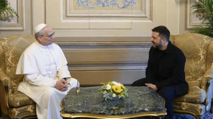 Vatikanda kritik ziyaret Papa 14. Leo, Zelenkiy ile görüştü