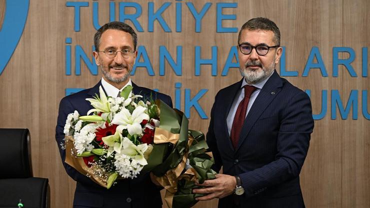TİHEK Başkanlığına atanan Fahrettin Altun görevi devraldı