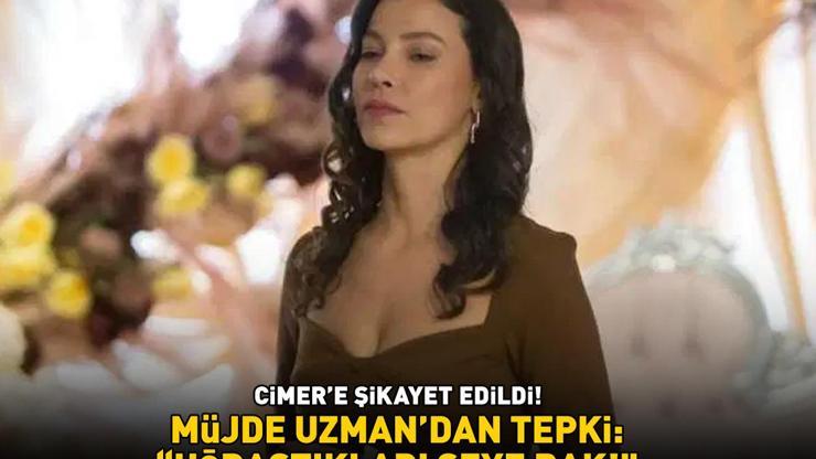 Kızılcık Şerbetinin Aleviydi CİMERe şikayet edilen Müjde Uzman, böyle tepki gösterdi: Uğraştıkları şeye bak