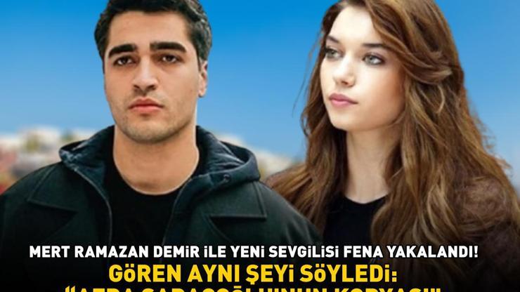 Yalı Çapkınının Feriti Mert Ramazan Demir yeni sevgilisi ile dudak dudağa Gören aynı şeyi söyledi: Afra Saraçoğlunun kopyası