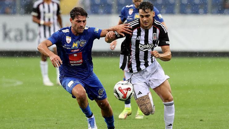 687013f6fa20a9ce6b581886 Beşiktaş ilk hazırlık maçında galip geldi