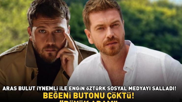 At çiftliğinde pozlar Aras Bulut İynemli ile Engin Öztürk sosyal medyayı salladı: BÜYÜK ADAM