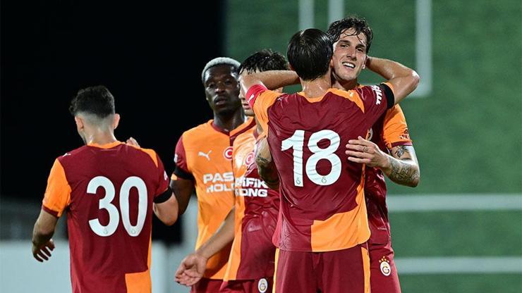 6872cf52fa20a9ce6b582424 Galatasaray, hazırlık maçında Ümraniyespor’u 5-2 yendi