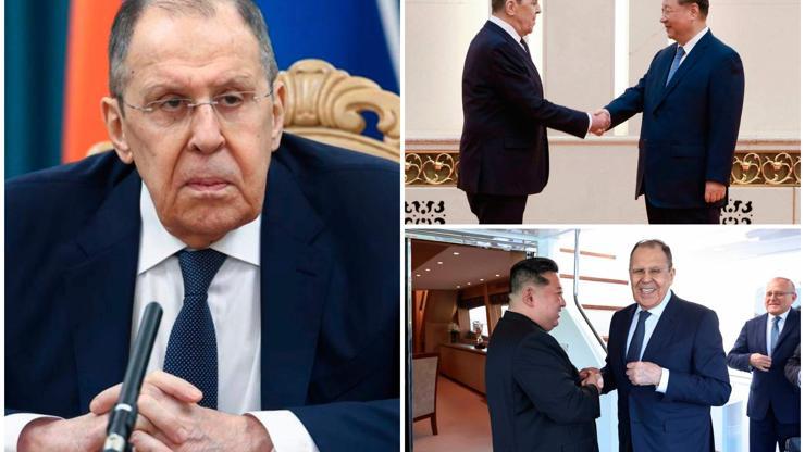 Rus bakan Lavrov’dan kritik temaslar Önce Kuzey Kore, şimdi de Çin: Putin’in mesajını Şi’ye iletti…