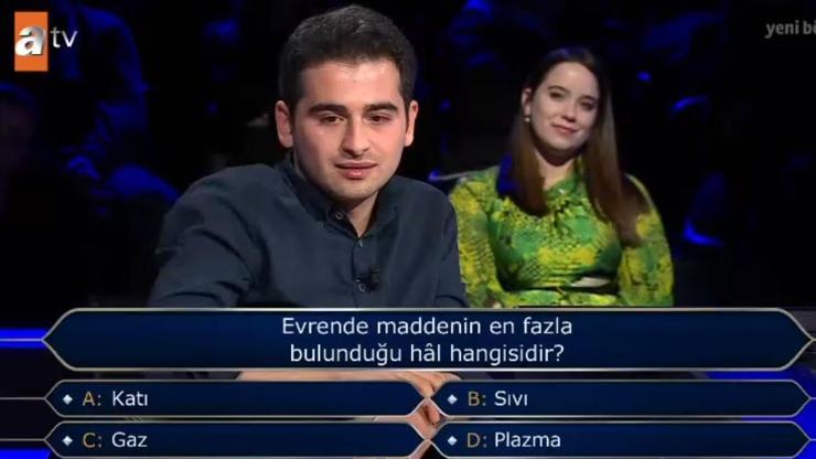 Evrende maddenin en fazla bulunduğu hal hangisidir?