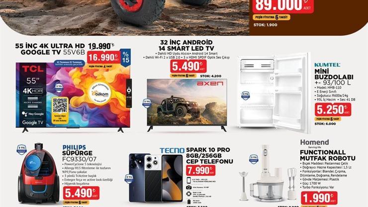 BİM 18 TEMMUZ 2025 KATALOĞU: Bu Cuma BİMe neler geliyor, neler indirimde Tam 6 sayfa
