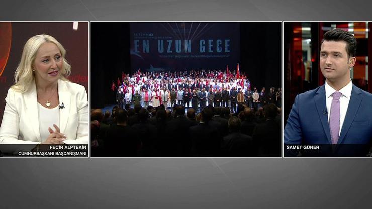 En Uzun Gece duygusal anlar yaşattı 15 Temmuz zaferinin temsil projesinin direktörü CNN TÜRKte