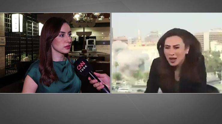 İsrail bombalarken canlı yayında olan Suriye TV spikeri CNN TÜRKe konuştu
