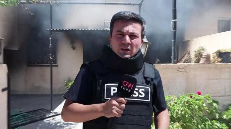 CNN TÜRK ekibi çatışmaların sürdüğü Suriye Süveydayı görüntüledi