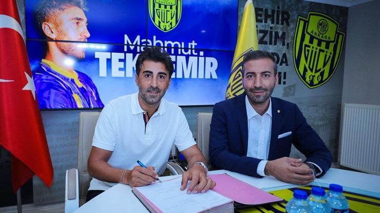 687a5769330760b1f2d997a0 MKE Ankaragücü, Mahmut Tekdemir ile devam dedi