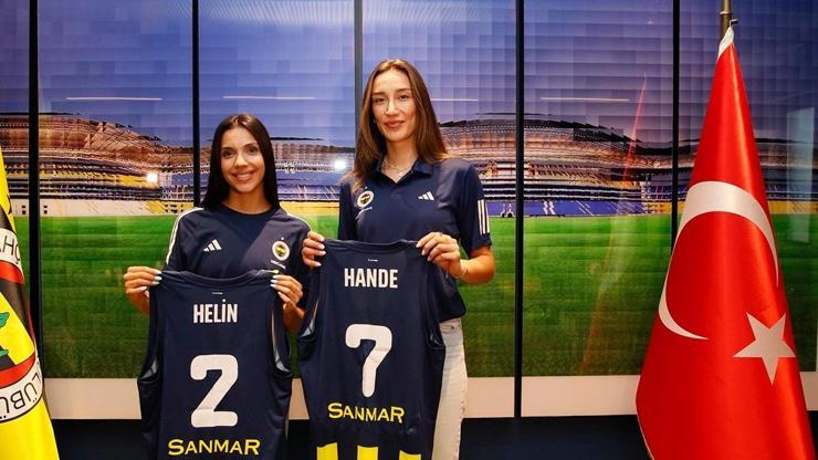 Hande Baladın ve Helin Kayıkçı, Fenerbahçe’ye imzayı attı
