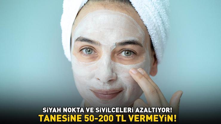 TANESİNE BOŞUNA 50-200 TL VERMEYİN Ev yapımı 3 yüz maskesi: Siyah noktaları azaltıyor, akne ve sivilceleri silip süpürüyor