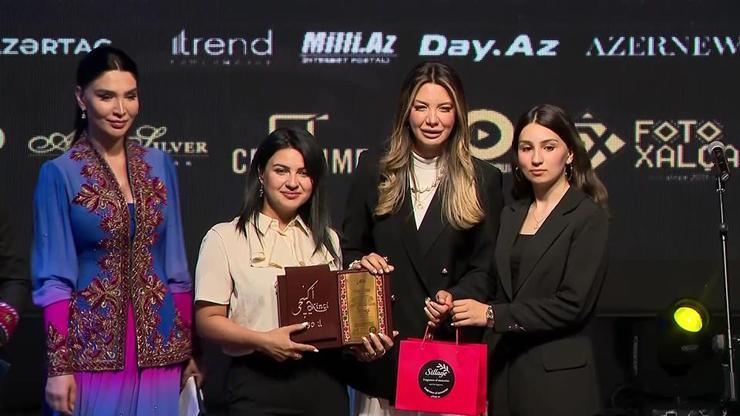 Baküde Milli Basının 150. yılı törenle kutlandı | Azerbaycandan Fulya Öztürke ödül