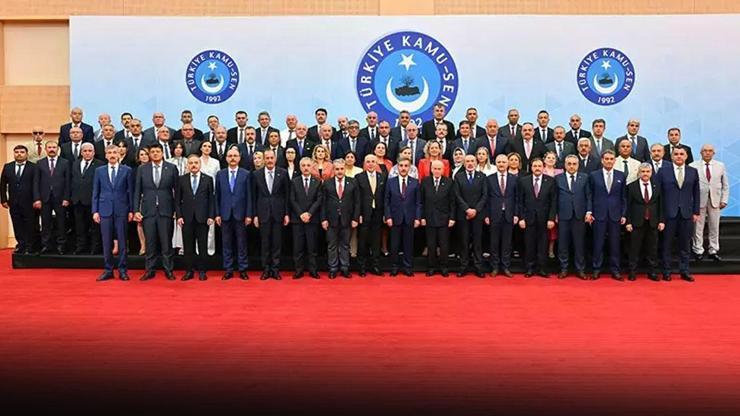 Devlet Bahçeli, Kamu-Sen yönetimiyle bir araya geldi
