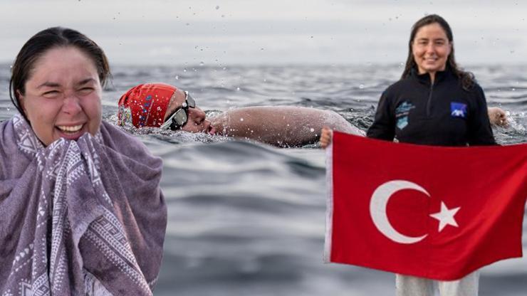 Bengisu Avcıdan rekor Kuzey Kanalı’nı fırtına gibi geçti...