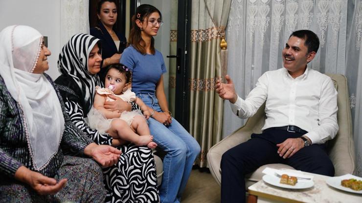 Bakan Kurum'dan Akçadağ'da depremzede aileye ziyaret Bakan Kurum'dan Akçadağ'da depremzede aileye ziyaret