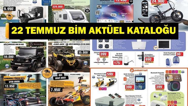 BİM 22 TEMMUZ 2025 KATALOĞU: 22 Temmuz Salı BİM Aktüel Kataloğunda Neler Var Bu Hafta BİMde Neler İndirimde