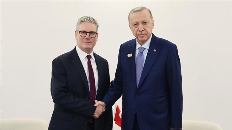 Cumhurbaşkanı Erdoğan, Keir Starmer ile görüştü: Gündem Eurofighter Cumhurbaşkanı Erdoğan, Keir Starmer ile görüştü: Gündem Eurofighter