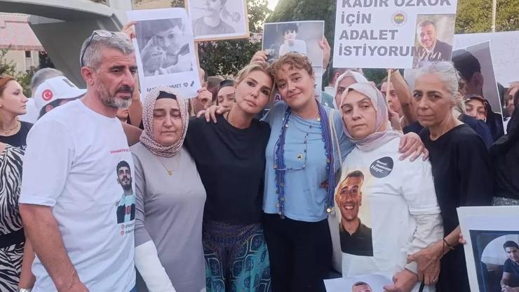 Gülben Ergen Mattia Ahmet Minguzzinin annesine destek oldu