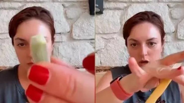 Ezgi Mola, 1,5 Saat Bamya Ayıkladıktan Sonra Mizahi İsyanını Paylaştı